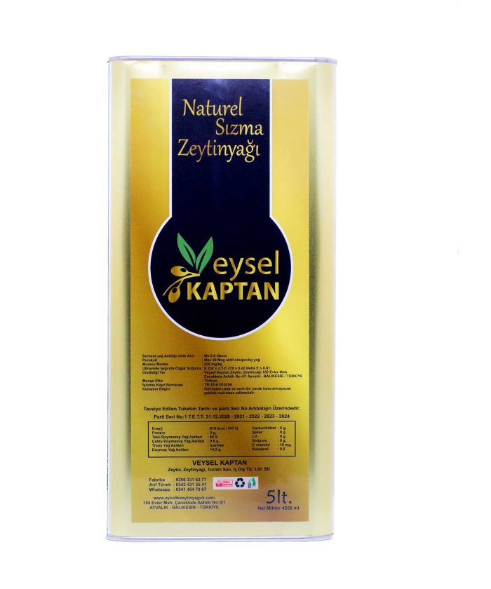 Alternative view of SOĞUK SIKIM NATÜREL SIZMA ZEYTİNYAĞI 5LT TENEKE