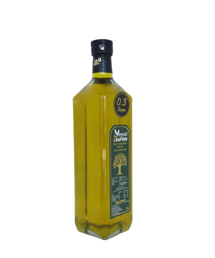 Alternative view of 0,3 DİZYEM SOĞUK SIKIM NATÜREL SIZMA ZEYTİNYAĞI 1LT CAM ŞİŞE
