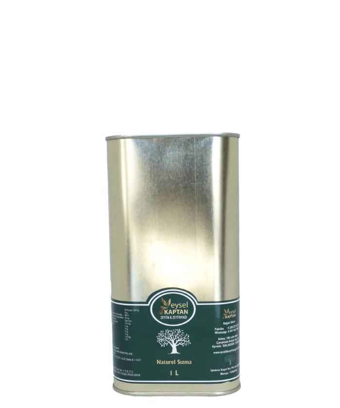 Alternative view of SOĞUK SIKIM NATÜREL SIZMA ZEYTİNYAĞI 1LT TENEKE