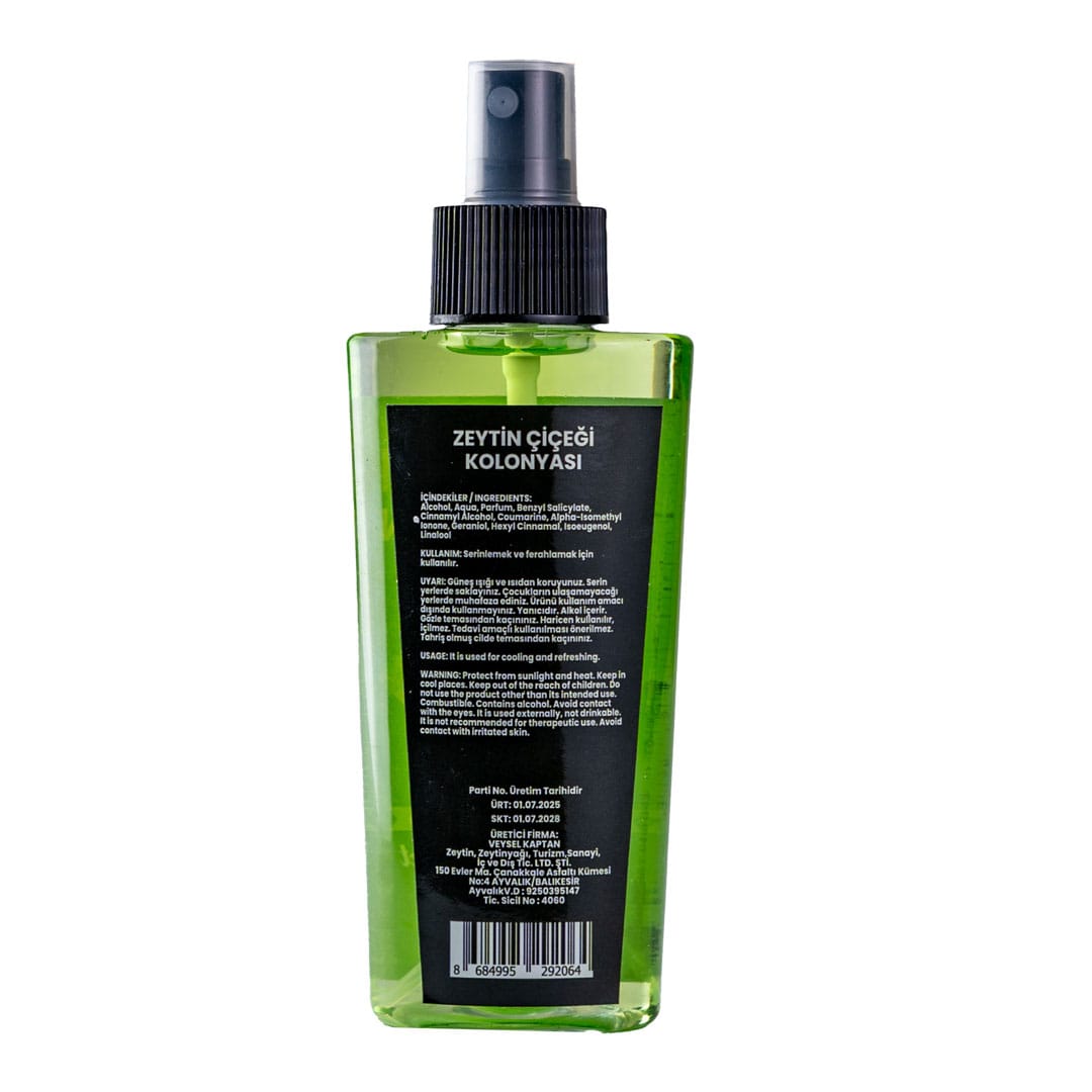 VEYSEL KAPTAN ZEYTİN ÇİÇEĞİ KOLONYASI 125ML - Görsel 2