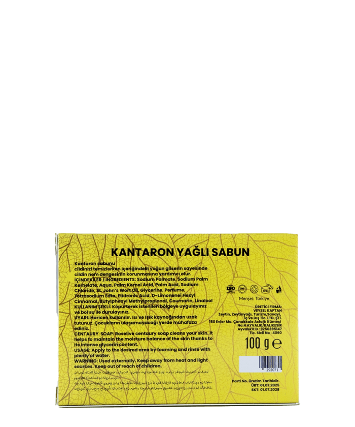 Alternative view of VEYSEL KAPTAN KANTARON SABUNU 100GR