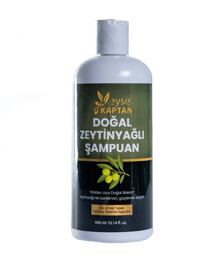 VEYSEL KAPTAN DOĞAL ZEYTİNYAĞI ŞAMPUANI 400ML