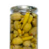 Acı Biber Dolgulu Yeşil Zeytin