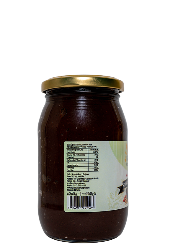 Alternative view of Acılı Cevizli Siyah Zeytin Ezmesi